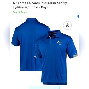 NWT AIR FORCE FALCONS POLO